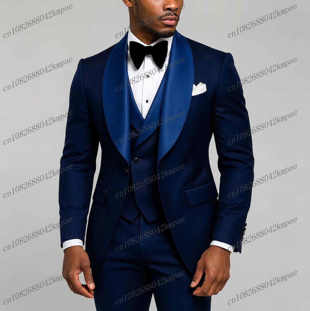 Men Formal Wear Wedding - Nieuwe Marineblauw Formele Mannen Pak Bruidegom