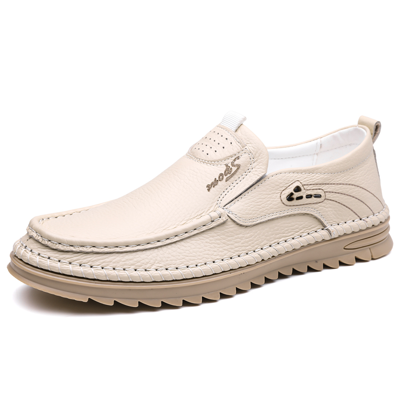 Men Formal Wear For Summer - Echte eerste laag koeienhuid Business Casual