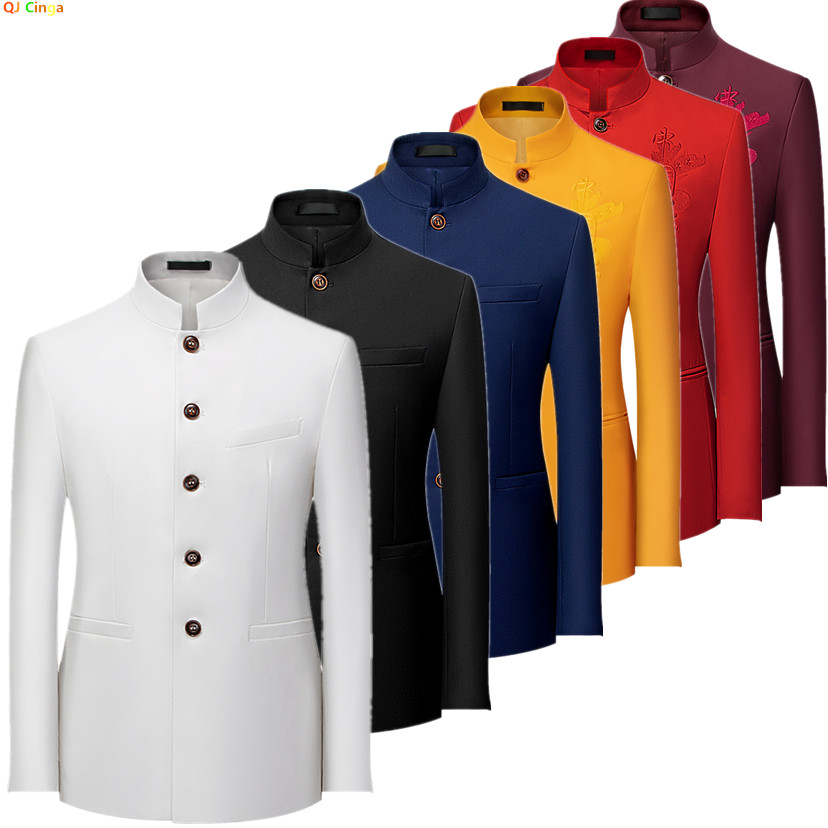 Men'S Style Formal Wear - 2026 Heren Chinees Stijl Lange Mouwen