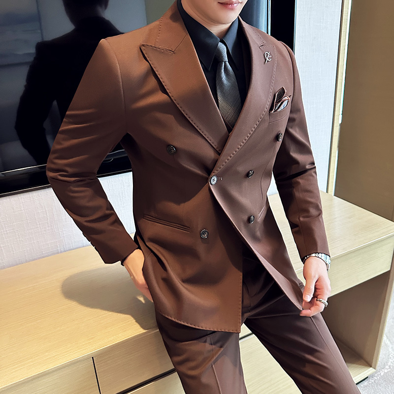 Men Formal Wear Wedding - (Jassen + Broek) Herenkostuums 2-delig Hoogwaardige