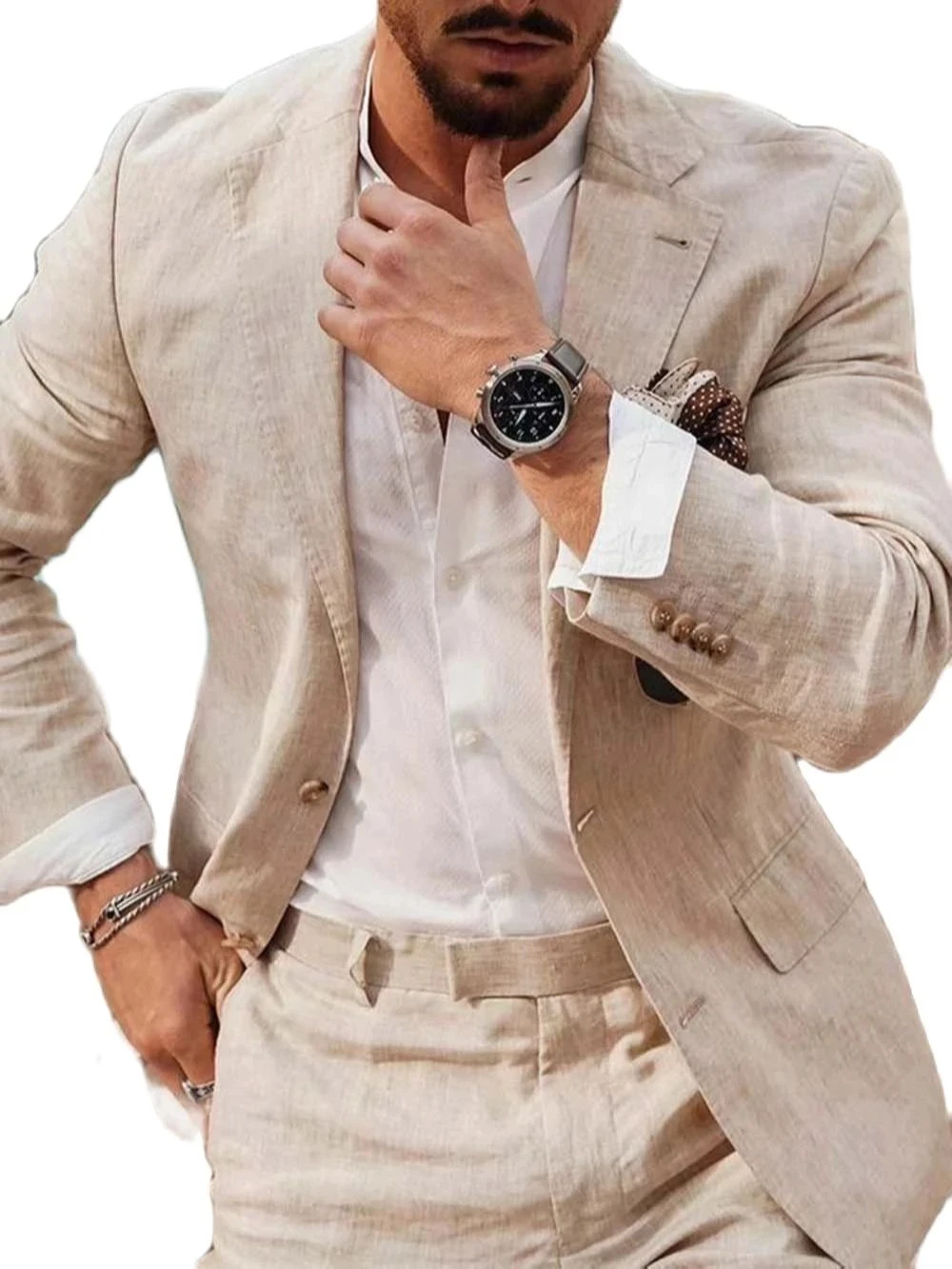 Zomerstrand Business Linnen He - Men Formal Wear For Summer recensie en prijs