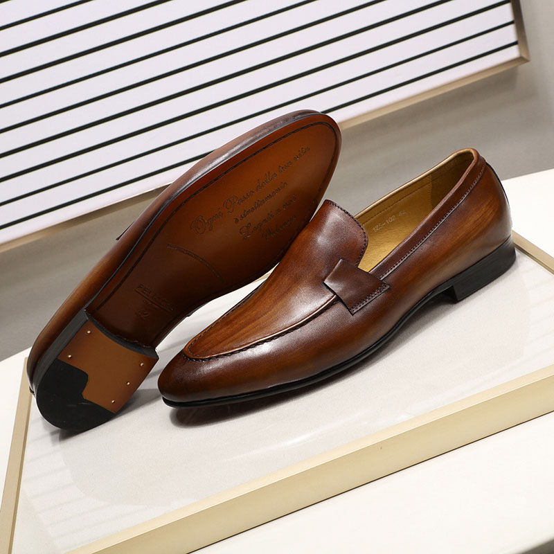 Herfst Zomer Stijl Heren Loafe - Men Formal Wear Brown recensie en prijs