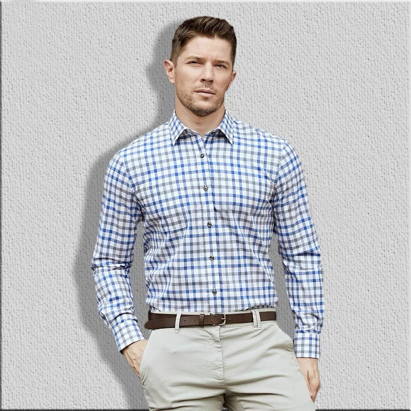 Heren Shirt Met Lange Mouwen P - Men Formal Wear For Summer recensie en prijs