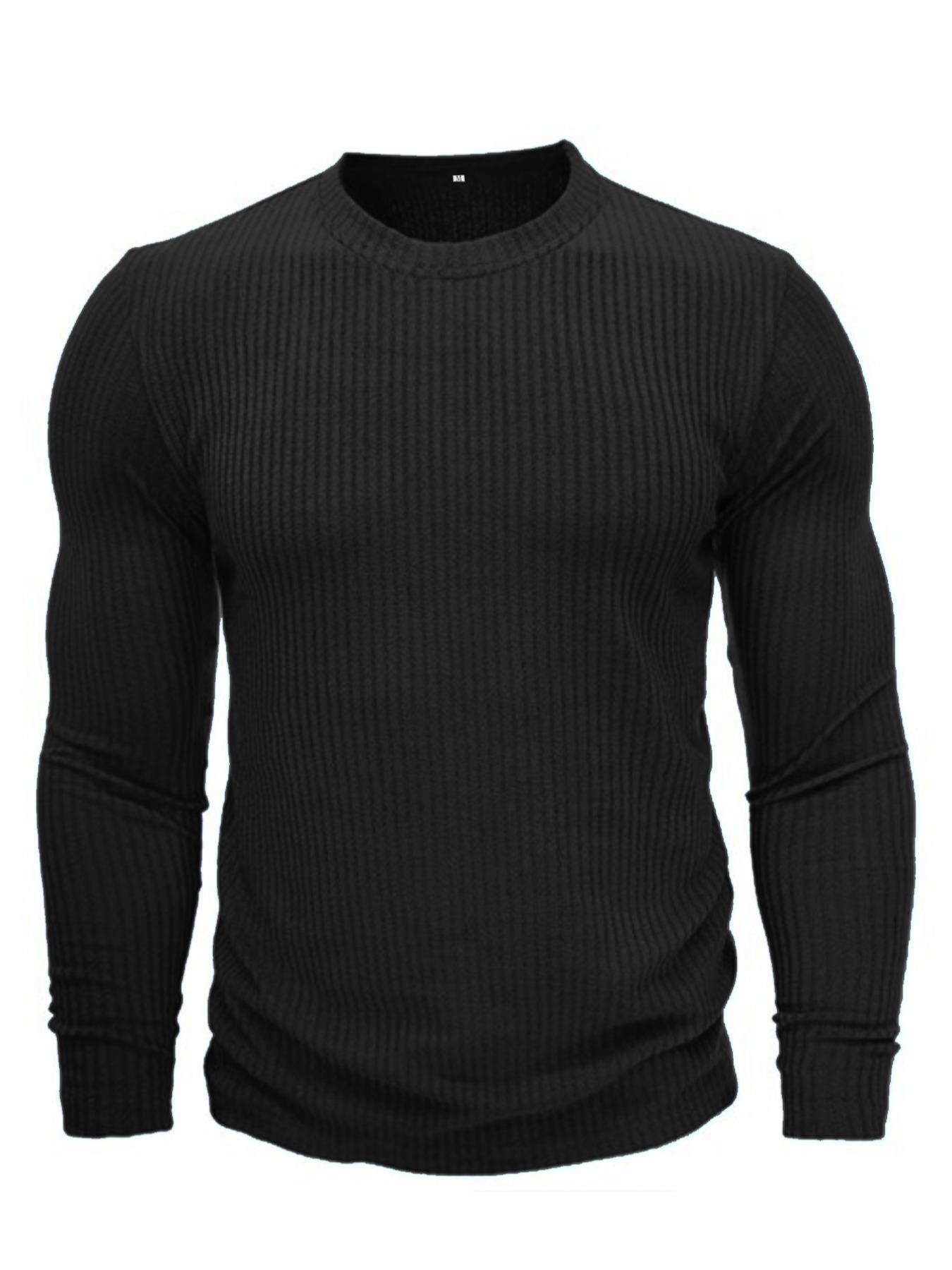 Heren trui met ronde hals, lan - Men Formal Wear Shirts recensie en prijs