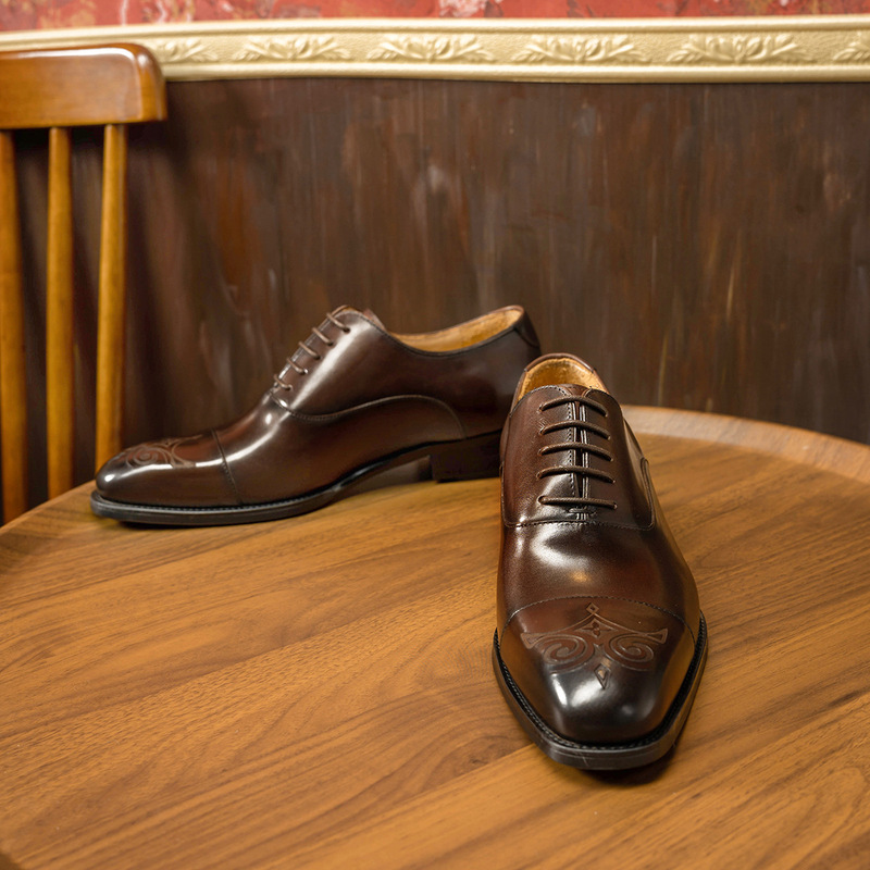 Gesneden driedelige herenschoe - Men'S Style Formal Wear recensie en prijs