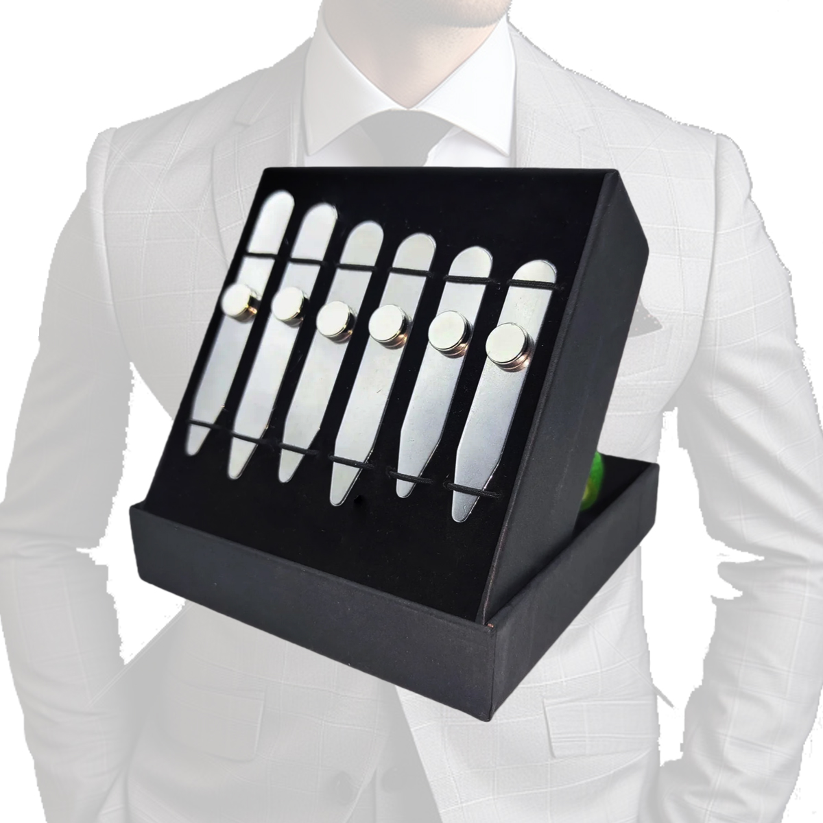 6 stuks roestvrijstalen kraagv - Collar Stay Metal recensie en prijs