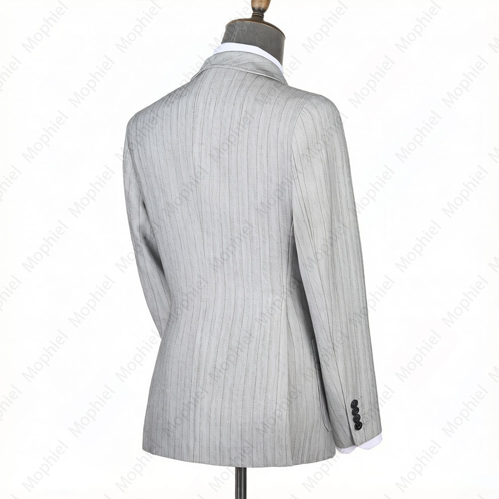 Mophiel Lichtgrijs Herenpak Ge - Men Formal Wear Wedding recensie en prijs