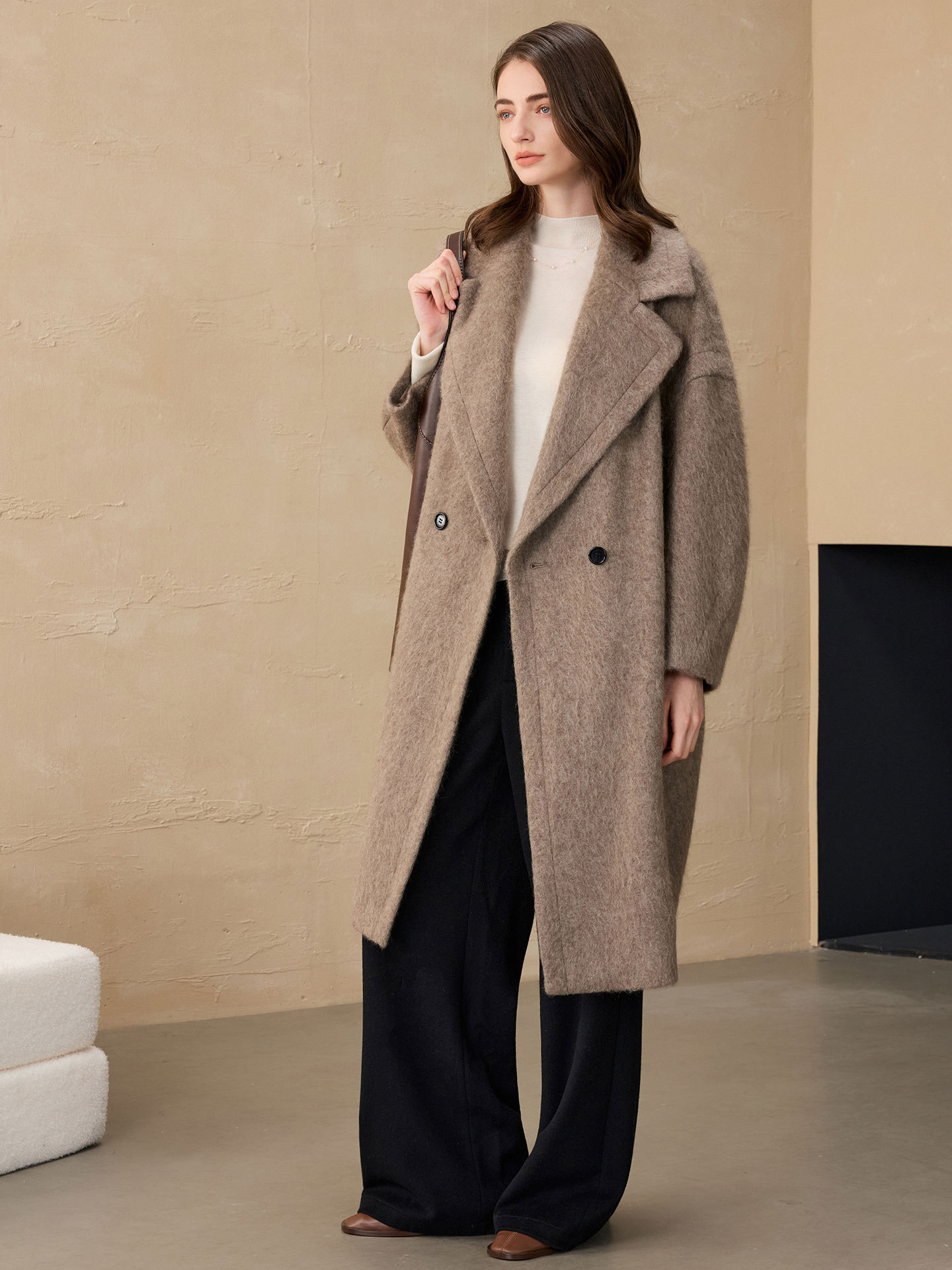 Allingentle damesblazer wollen - Double Breasted Blazer recensie en prijs