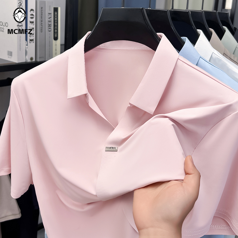 Eenvoudige verborgen knoopslui - Men Formal Wear For Summer recensie en prijs
