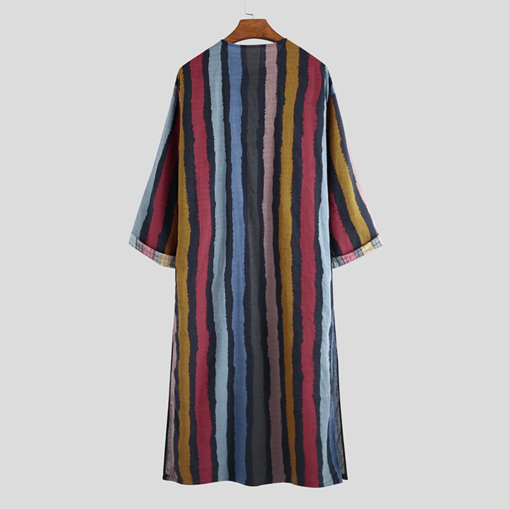 2026 Nieuwe gestreepte geprint - Men Formal Wear Shirts recensie en prijs