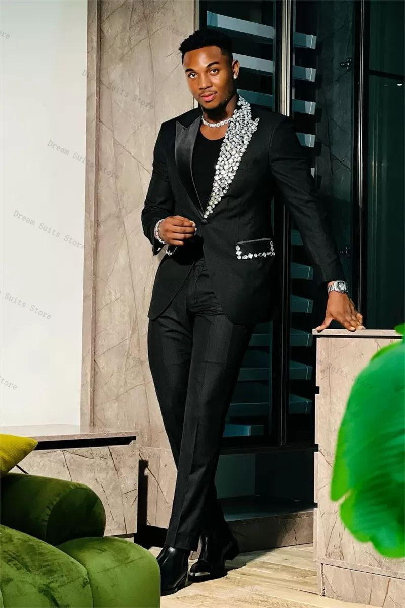 Kristallen formele mannen pak  - Men Formal Wear Wedding Guest recensie en prijs
