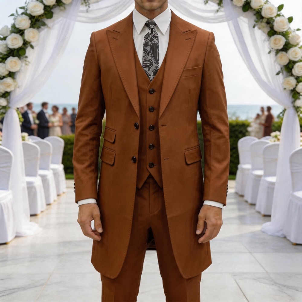 Slankgesneden 3-delige formele - Men Formal Wear For Summer recensie en prijs