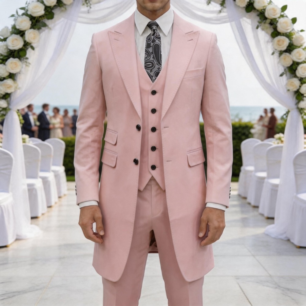 Slankgesneden 3-delige formele - Men Formal Wear For Summer recensie en prijs