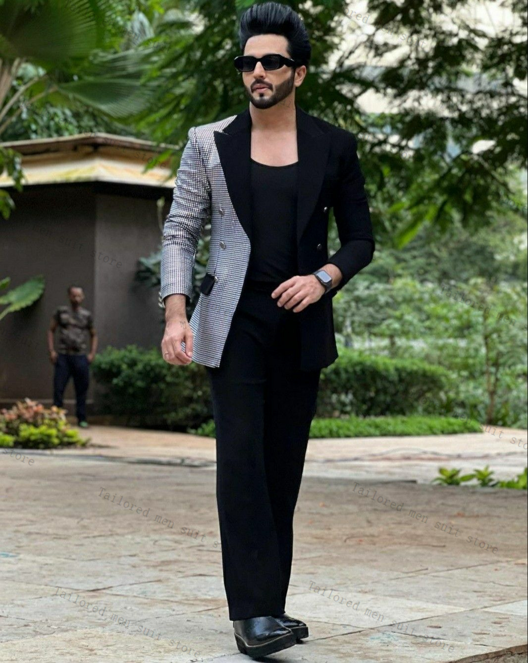 Zwarte herenpakken set 2-delig - Men Formal Wear Wedding Guest recensie en prijs
