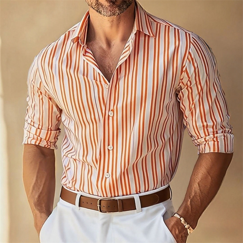 10 Kleuren Heren Formele Rever - Men Formal Wear Shirts recensie en prijs