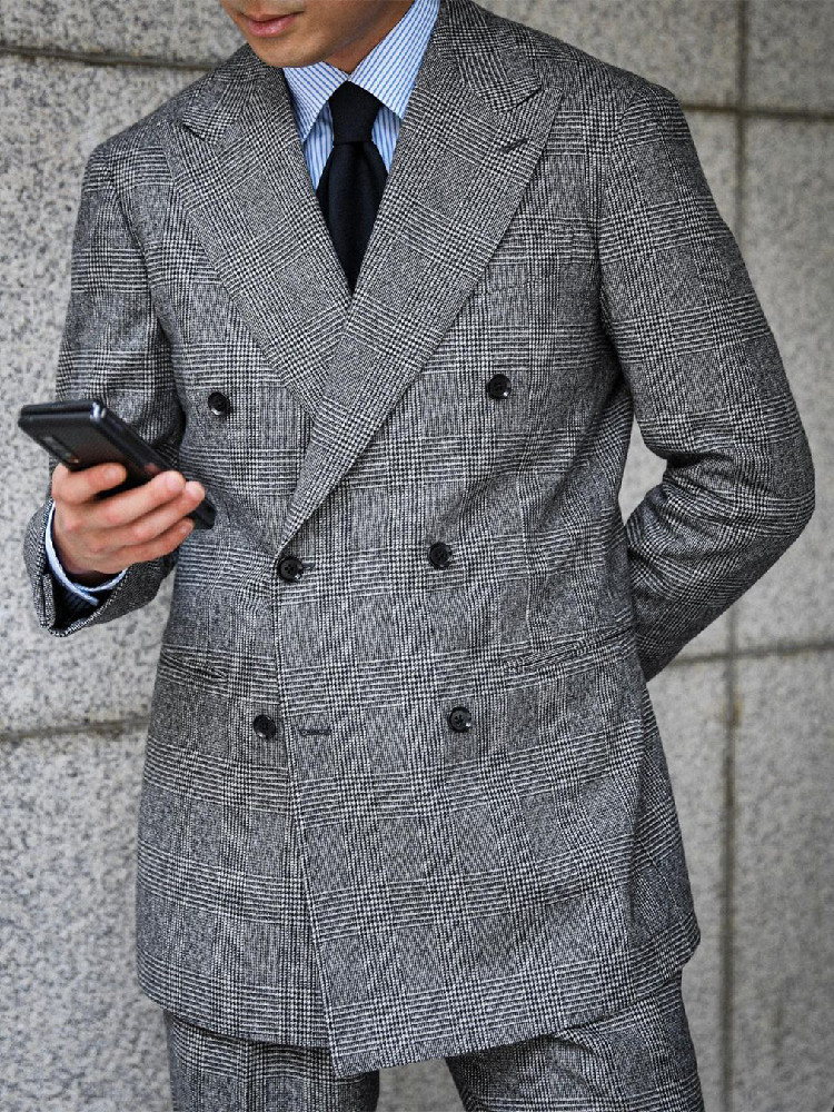 Business Plaid Mannen Pak 2-de - Men Formal Wear Wedding recensie en prijs