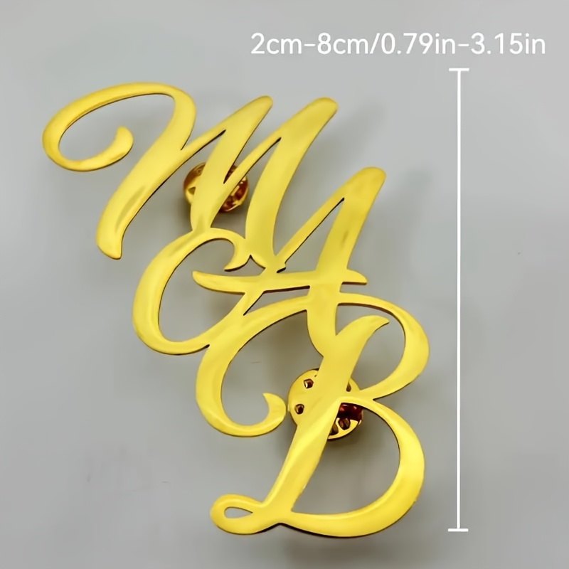 Aangepaste monogram initiële n - Tuxedo Lapel Pin recensie en prijs