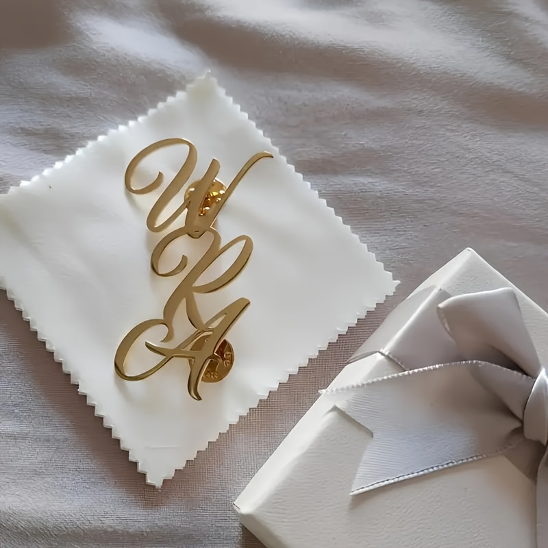 Aangepaste monogram initiële n - Tuxedo Lapel Pin recensie en prijs