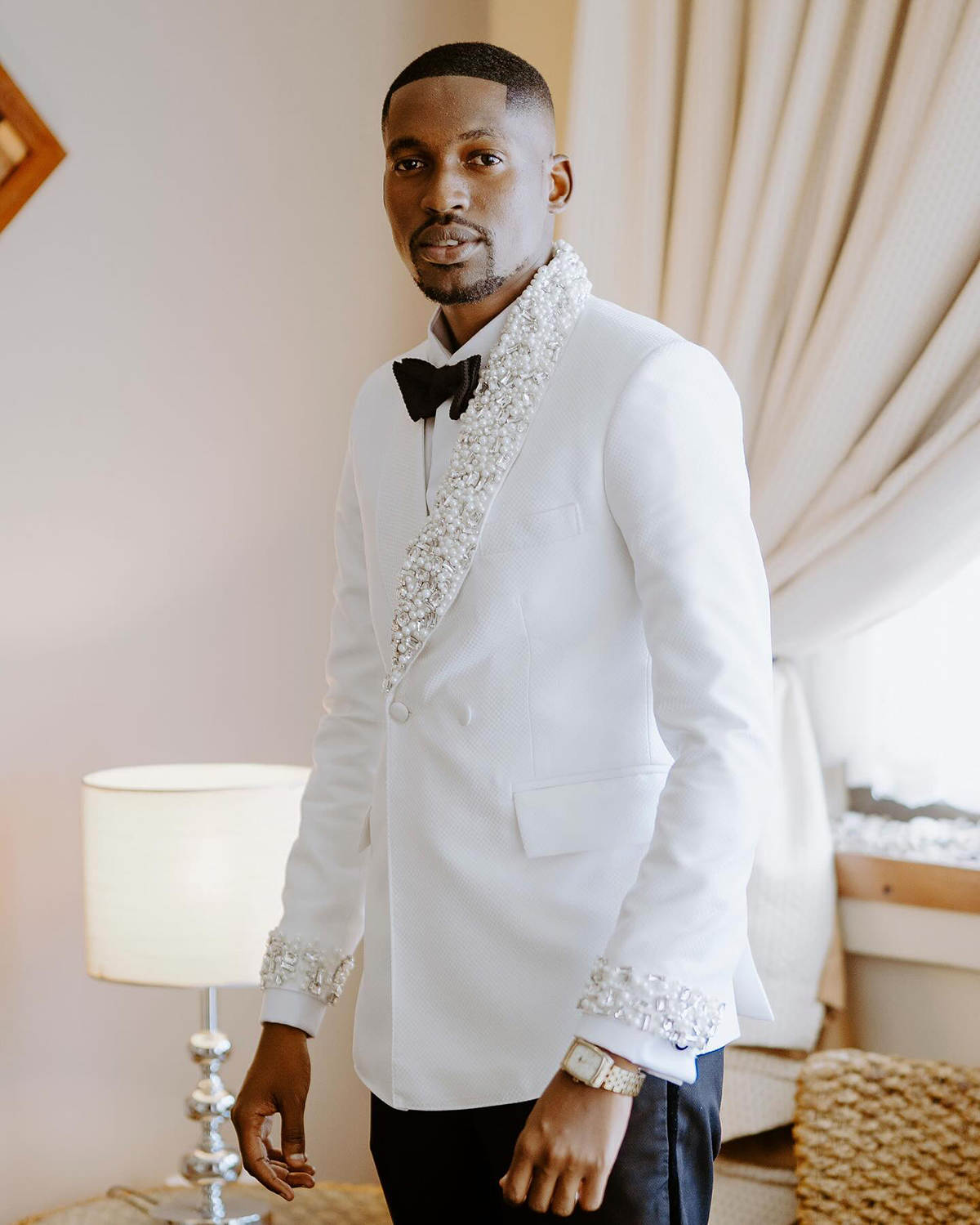 Witte Mannen Bruiloft Smoking  - Men Formal Wear Wedding Guest recensie en prijs