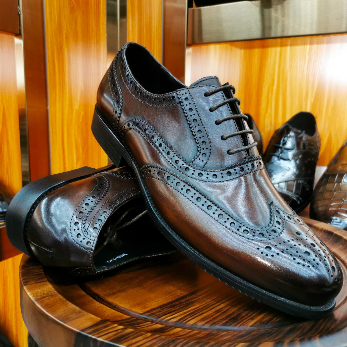 Luxe herenkleding schoenen ech - Men Formal Wear Brown recensie en prijs