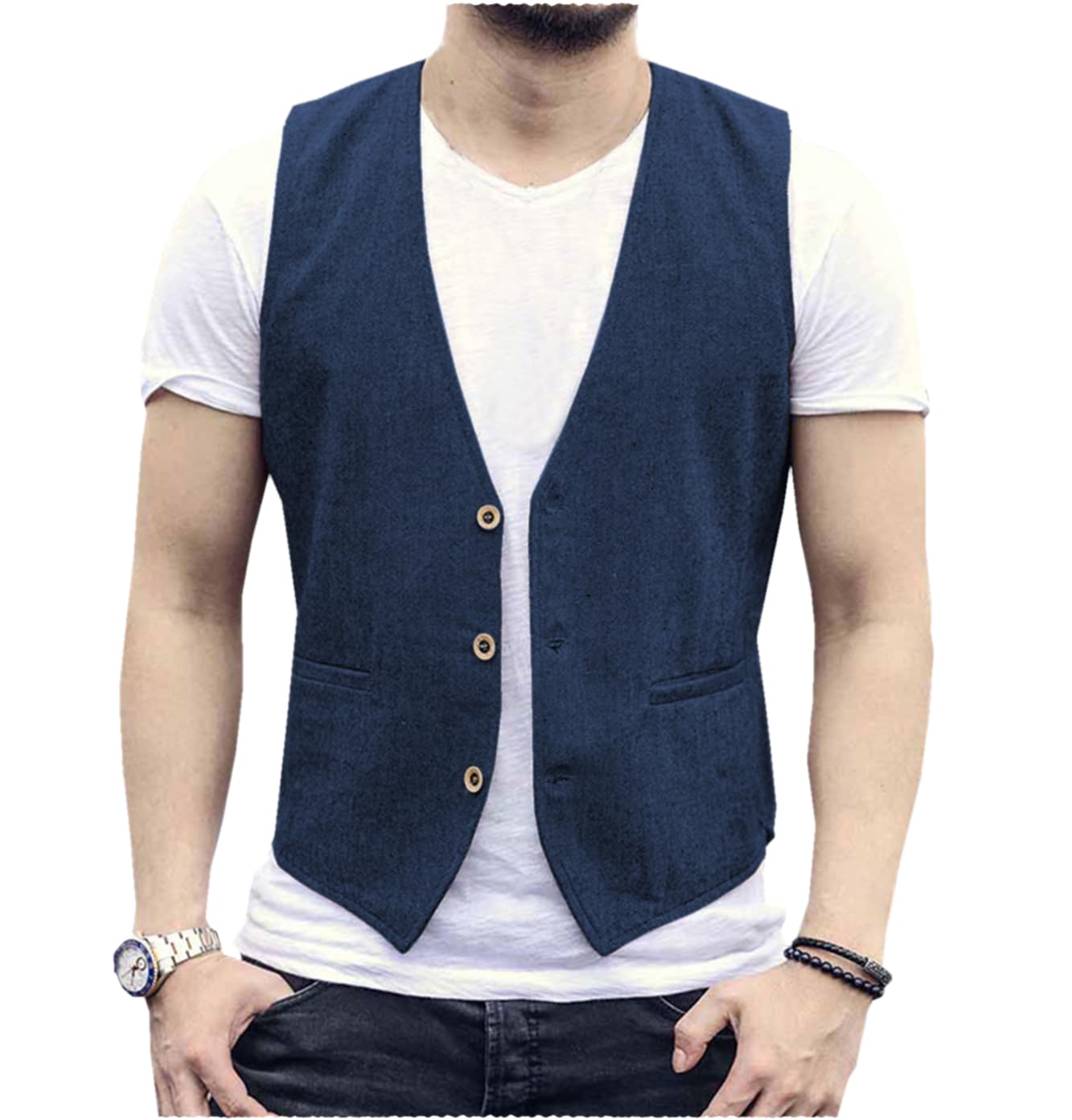 Linnen Heren Vest Bruiloft Bru - Men Formal Wear Wedding recensie en prijs