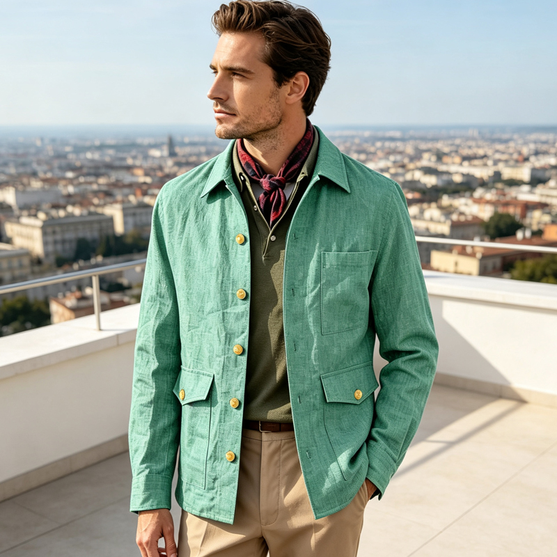 Vintage linnen herenjas met re - Men'S Style Formal Wear recensie en prijs